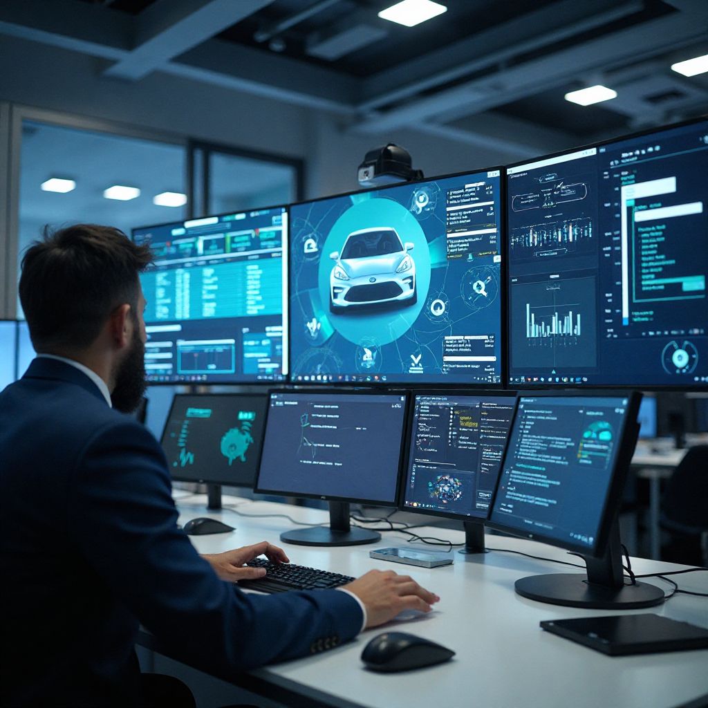 Centro control operativo ElectroCharge Argentina